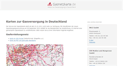 Desktop Screenshot of gasnetzkarte.de
